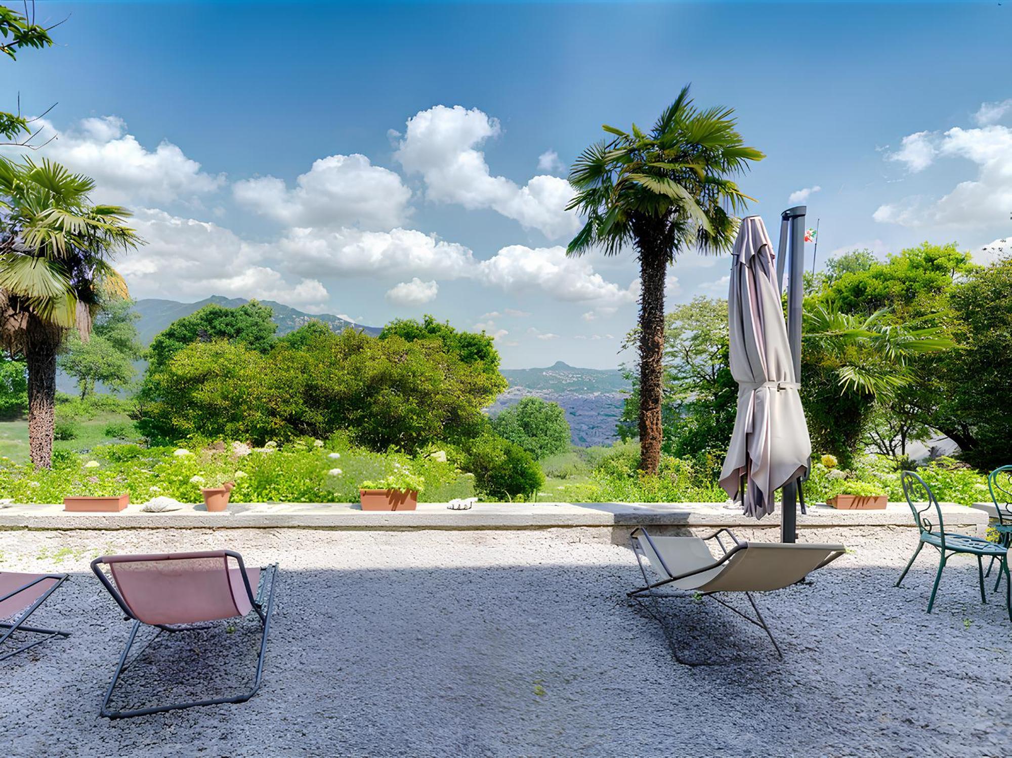Villa Corti Côme Esterno foto