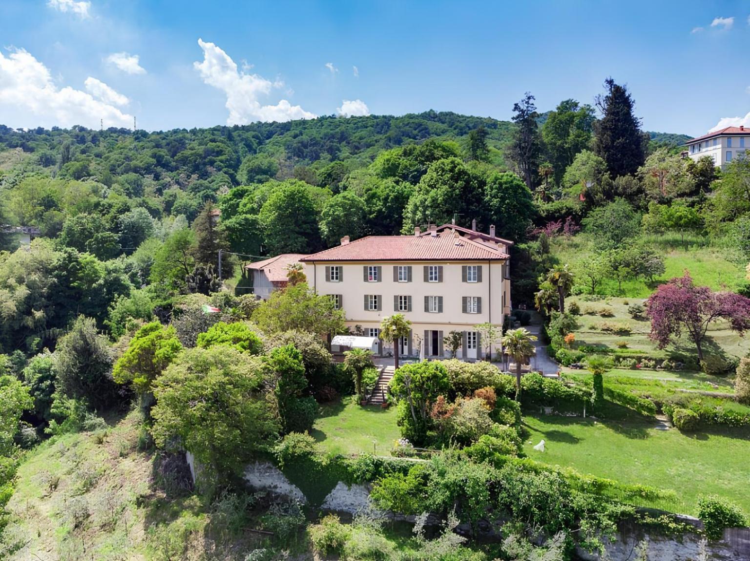Villa Corti Côme Esterno foto