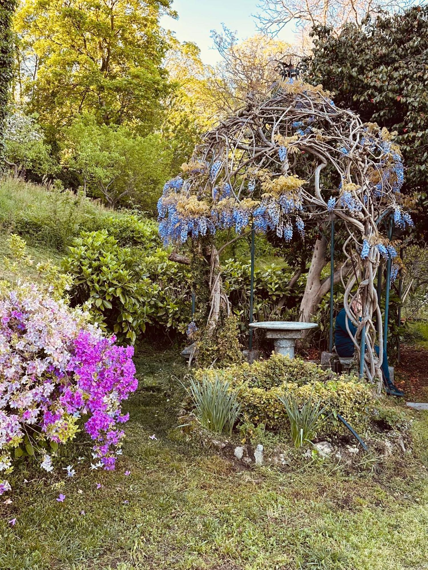 Villa Corti Côme Esterno foto
