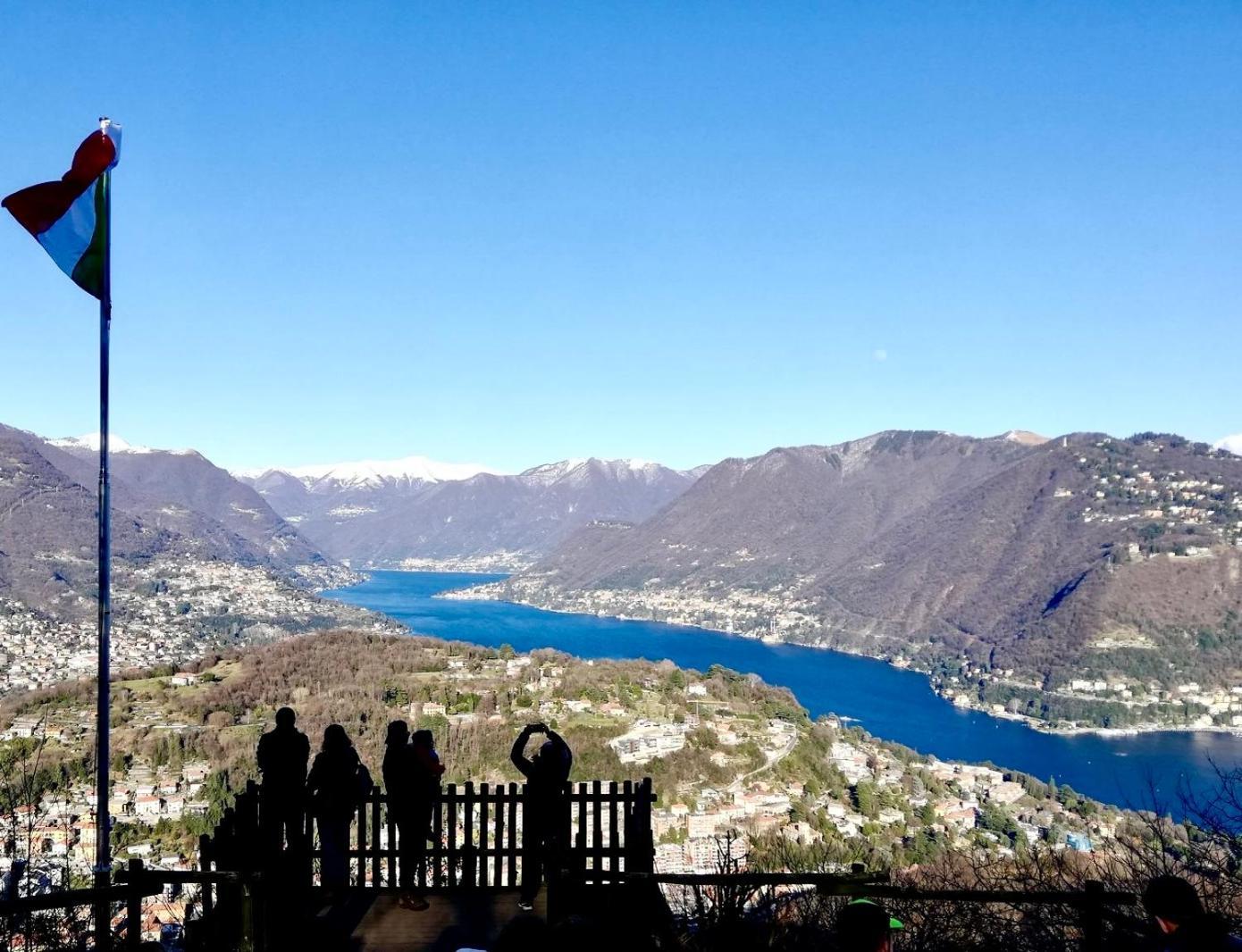 Villa Corti Côme Esterno foto