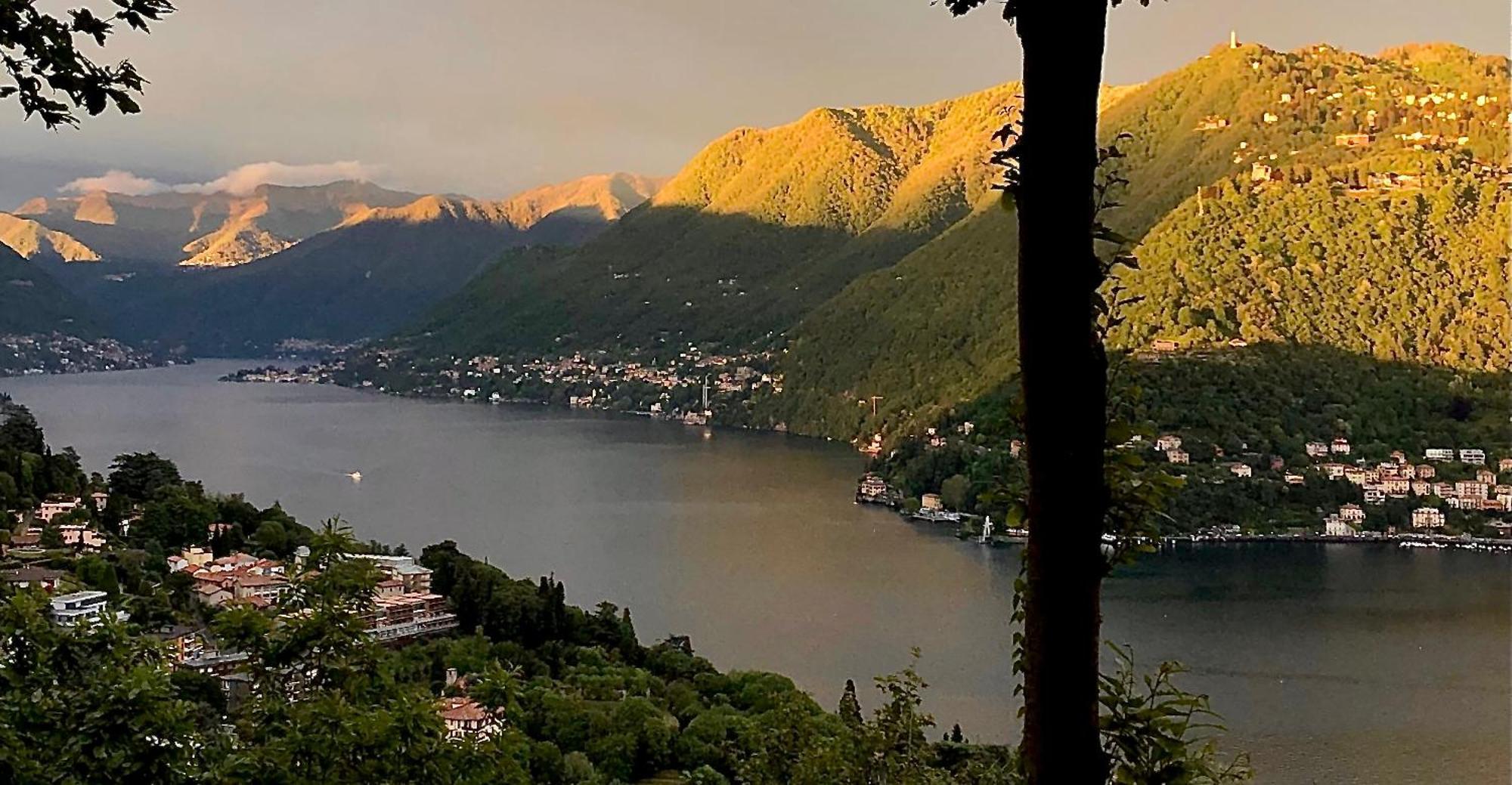 Villa Corti Côme Esterno foto