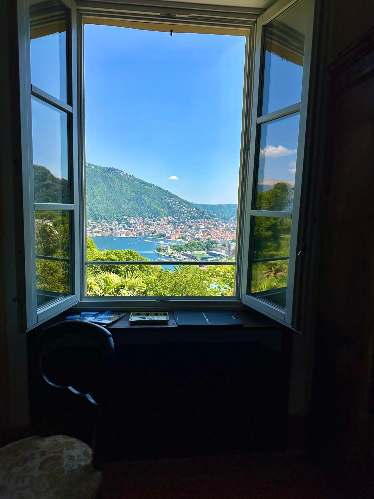 Villa Corti Côme Esterno foto