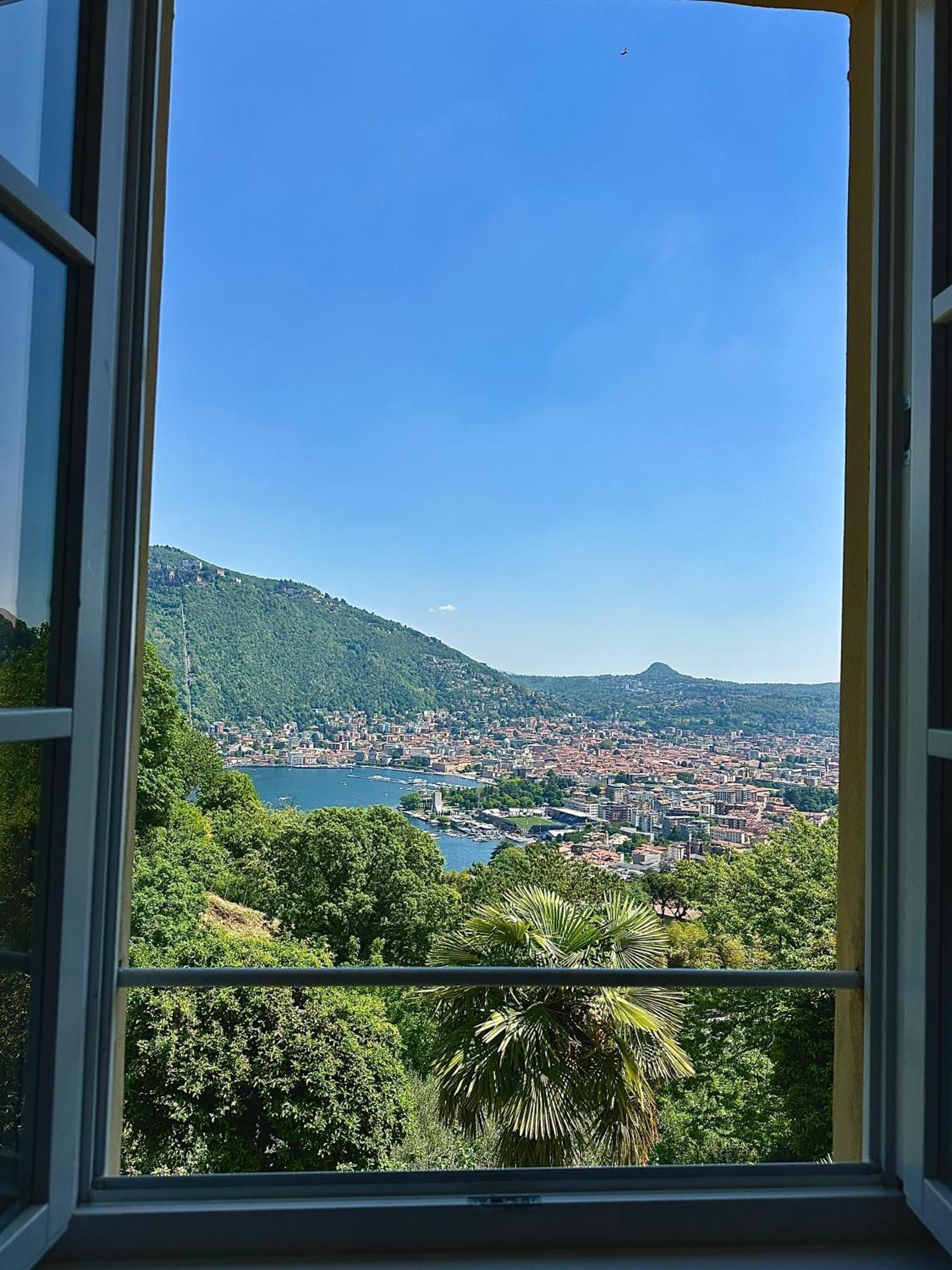 Villa Corti Côme Esterno foto