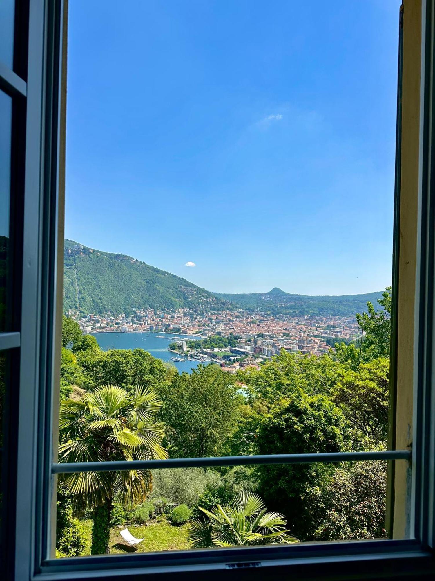 Villa Corti Côme Esterno foto